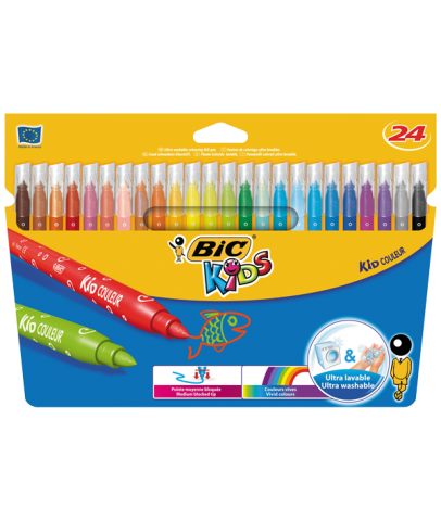 Bic Keçeli Boya Kalemi Kids Couleur 24 Renk 841800