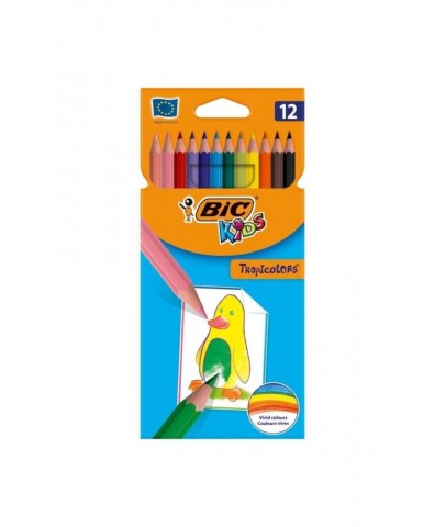 Bic Kuru Boya Kalemi Tropıcolor 12 Li 832566