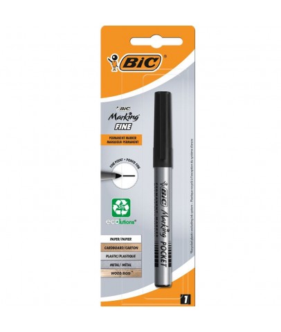 Bic Marker Pocket Per Mar 1 Lı Siyah