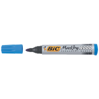 Bic Markör Permanent 1.7 MM Yuvarlak Uçlu Mavi 2000 06