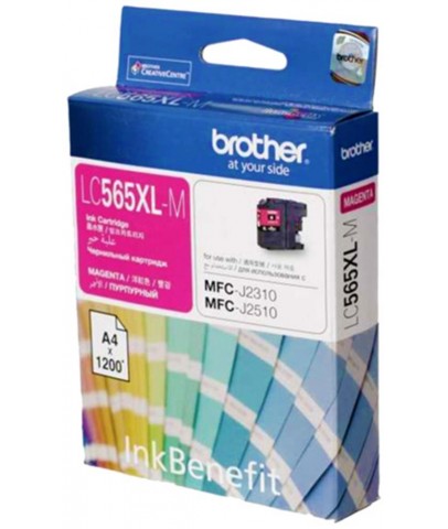 Brother LC565XLM Magenta Kırmızı 1.200 Sayfa Kartuş MFC-J3520-J3720