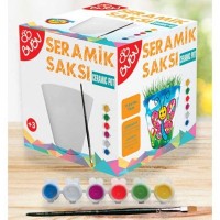 Bu-Bu Seramik Saksı Boyama BUBU-SB0007