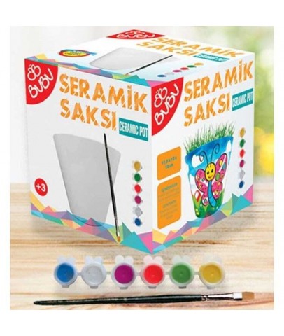 Bu-Bu Seramik Saksı Boyama BUBU-SB0007