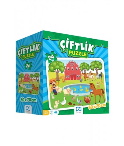 Ca Games 5133 Çiftlik Yer Puzzle 50x70 cm