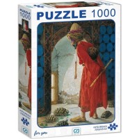 Ca Games Puzzle 1000 Parça Kaplumbağa Terbiyecisi 7006