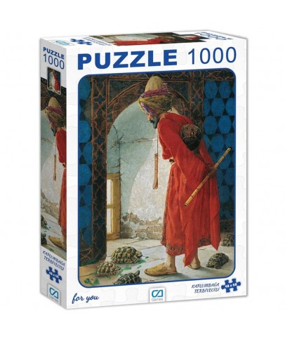 Ca Games Puzzle 1000 Parça Kaplumbağa Terbiyecisi 7006