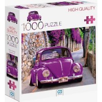 Ca Games Puzzle 1000 Parça Mor Araba 7028