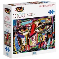 Ca Games Puzzle 1000 Parça Soyut Yüz Ca1000-7029