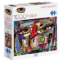 Ca Games Puzzle 1000 Parça Soyut Yüz Ca1000-7029