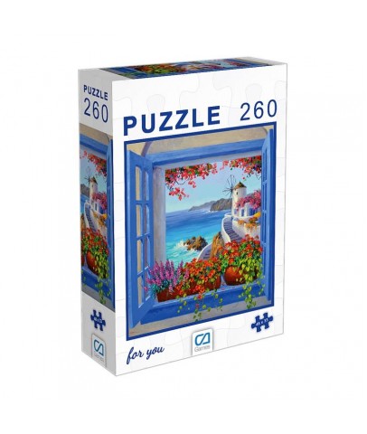 Ca Puzzle 260 Parça Pencere 6002