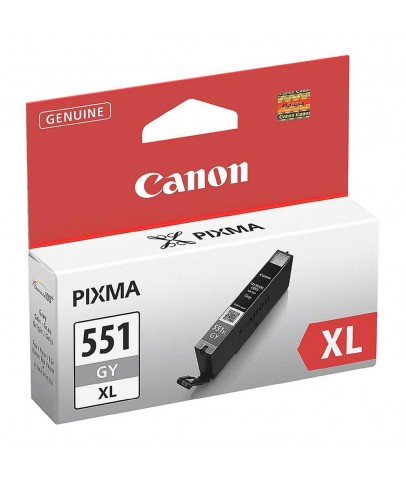 Canon CLI-551XL GY Gray Gri Yüksek Kapasiteli Mürekkep Kartuş IP7250 MX925