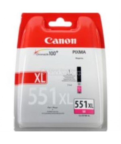 Canon CLI-551XL M Magenta Kırmızı Yüksek Kapasiteli Mürekkep Kartuş IP7250 MX925