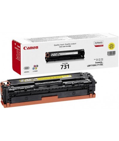 Canon CRG-731Y Yellow Sarı 1.500 Sayfa Toner LBP7110 MF628-8230-8280