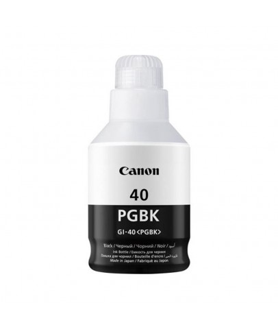 Canon GI-40BK Black Siyah Şişe Mürekkep G6040-G5040