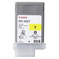 Canon PFI-102Y Yellow Sarı Plotter Kartuş IPF500-700-710-750