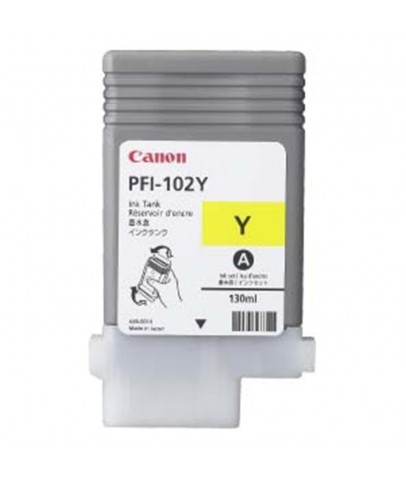 Canon PFI-102Y Yellow Sarı Plotter Kartuş IPF500-700-710-750