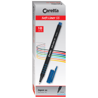 Caretta Softliner Keçeli Kalem 0.4 MM Turkuaz 10 LU 55/06