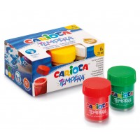 Carioca Tempera Suluboya Süper Yıkanabilir 6x25 Ml