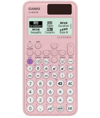 Casio FX-991CW-W-DT ClassWiz Pembe Bilimsel Fonksiyonlu Hesap Makinesi