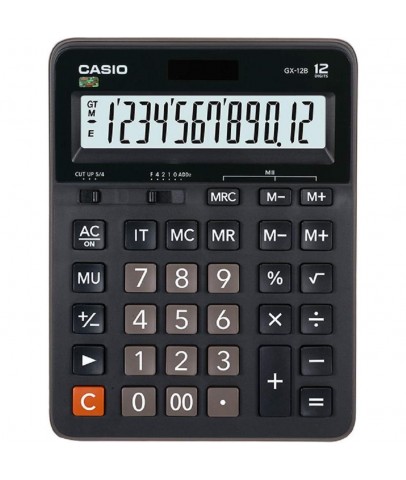 Casio GX-12B 12 Hane Masa Üstü Hesap Makinesi