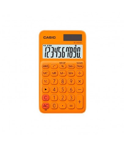 Casio SL-310UC-RG Cep Tipi 10 Hane Turuncu Hesap Makinesi