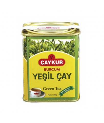 Çaykur Burcum Yeşil Çay 100 gr Teneke