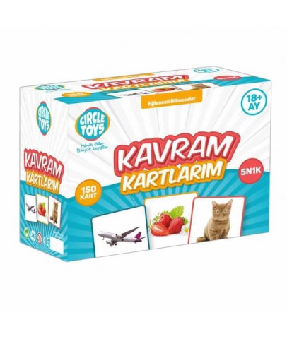 Circle Toys Kavram Kartları & İngilizce 5N1K