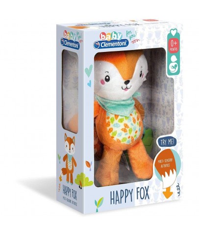 Clementoni Baby Aktiviteli Pelüş Tilki Happy Fox 17271