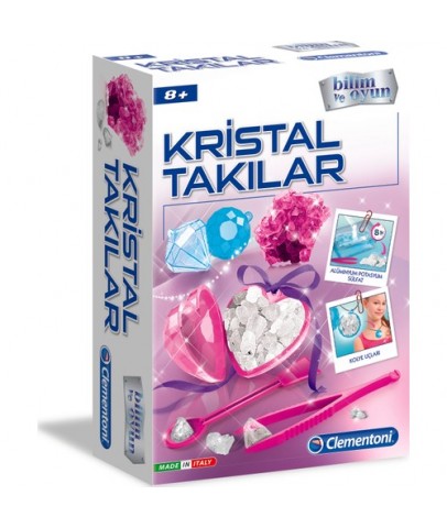 Clementoni Bilim Ve Oyun Kristal Takılar