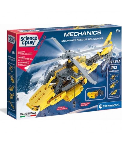 Clementoni Mekanik Laboratuvarı Kurtarma Helikopteri CLE-75063TR