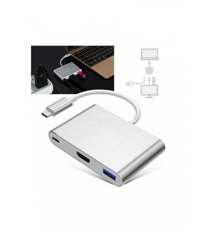 Codegen CDG-CNV39 USB 3.1 Type-C - USB 3.0+ HDMI+ USB 3.1 Type-C Çoklayıcı Adaptör