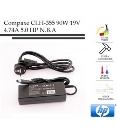 Compaxe CLH-355 90W 19V 4.74A 7.4-5.0 HP Compaqe  Notebook Adaptörü