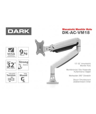 Dark DK-AC-VM-18 1x13"-32" Monitör Destekli