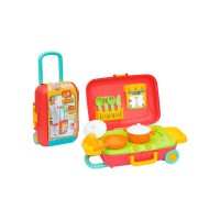 Dede Oyuncak Candy & Ken Mutfak Set Bavulum 03477