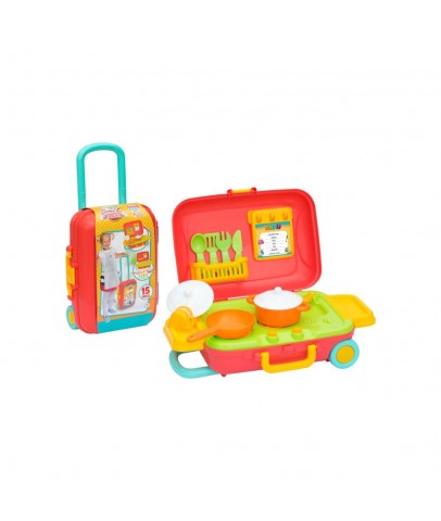 Dede Oyuncak Candy & Ken Mutfak Set Bavulum 03477