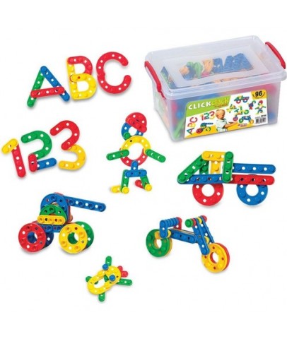 Dede Oyuncak Clack Puzzle Küçük Boy Box 96 Parça