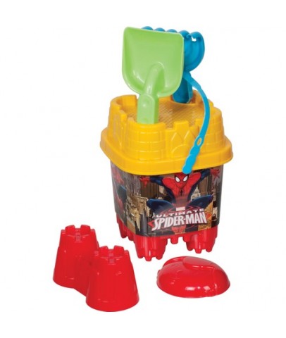 Dede Oyuncak Spiderman Küçük Kale Kova Set 01570