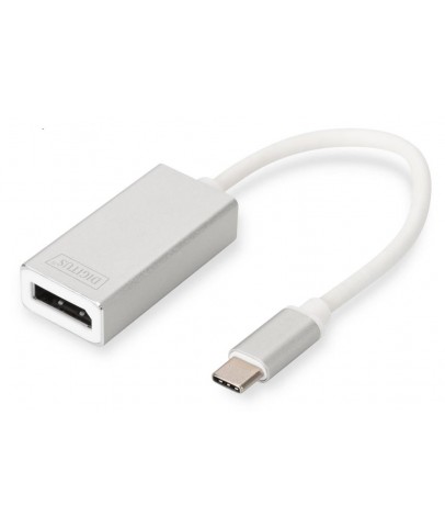 Digitus DA-70844 USB 3.0 (USB Tip C)  -  DisplayPort (DP) Grafik Adaptörü