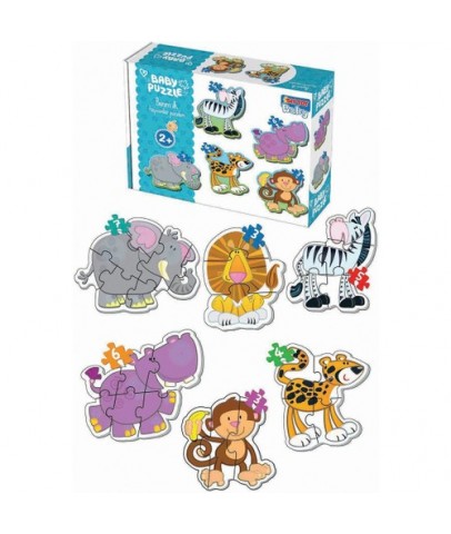 Dıy Toy Baby Puzzle Hayvanlar Bph1703