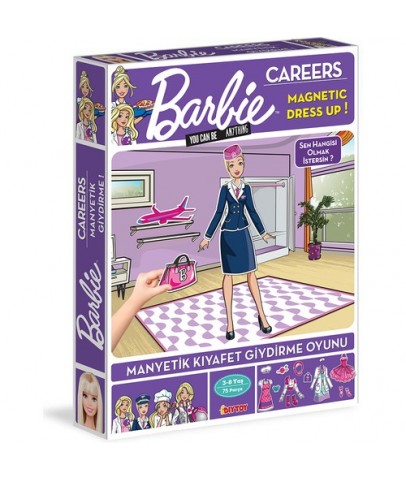 Dıy Toy Manyetik Kıyafet Giydirme -Barbie Meslekler