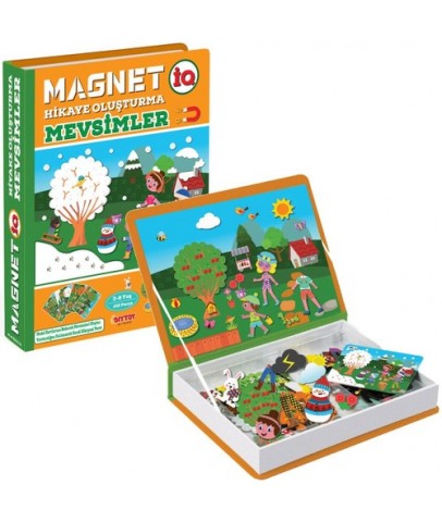 Dıy Toy Magnet Iq Hikaye O.Mevsimler 102 Parça Iq1505