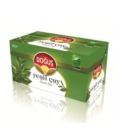 Doğuş Yeşil Çay Sade Süzen Poşet Çay 20x1.75 gr