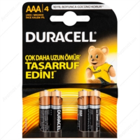 Duracell Basic İnce Pil 4 Lü Aaa - Mn2400