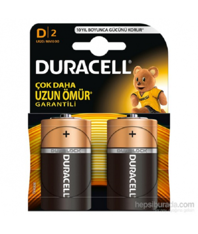 Duracell Orta Boy Pil -C-Mn-1400 2 Li