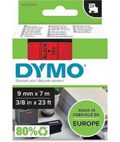 DYMO S0720720 D1 Yedek Şerit 9 mmx7mt Kırmızı-Siyah 40917