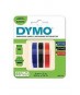 DYMO S0847750 Kabartma Şerit, 9 mmx3 mt  3 lü Bls K-S-M