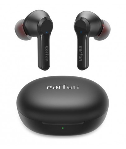 EarFun Air Pro 2 TW300B Siyah 6 Mikrofonlu ENC + Hybrid ANC IPX5 Tere Dayanıklı Bluetooth Gerçek Kab