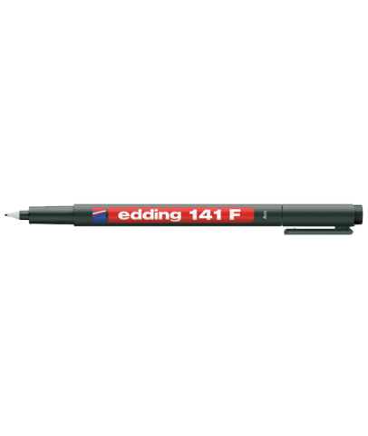 Edding Asetat Kalemi Permanent F Seri 0.6 MM Siyah 141F