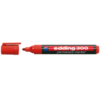 Edding Permanent Marker Kırmızı E-300 ( 1 Adet)