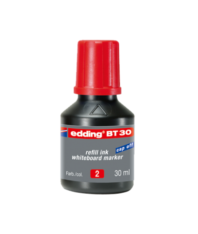 Edding Tahta Kalem Mürekkebi Damlalıklı 30 ML Kırmızı BT30